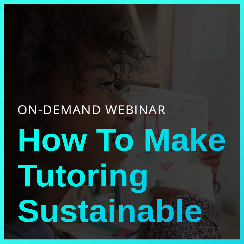 How To Make Tutoring Sustainable: Strategies for Effective District-Wide Programs