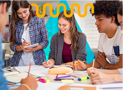 group of students in class | activities and strategies for teaching culture in a world language classroom | Carnegie Learning